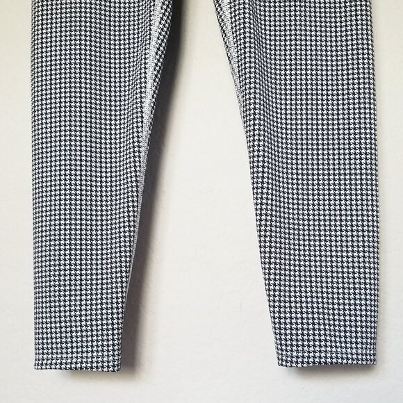 SPANX Booty Boost Active Houndstooth Leggings Ankle Spanxshape Navy White S $118 - Picture 10 of 16